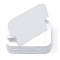 SEGNAPREZZI AUTOPORTANTE BIANCO 6x5cm 50pz