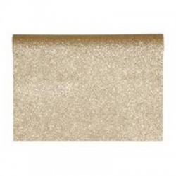 RUNNER DESIREE cm28x2,5mt CHAMPAGNE