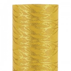 ROTOLO RUNNER TNT GLITTER mm75x9mt ORO