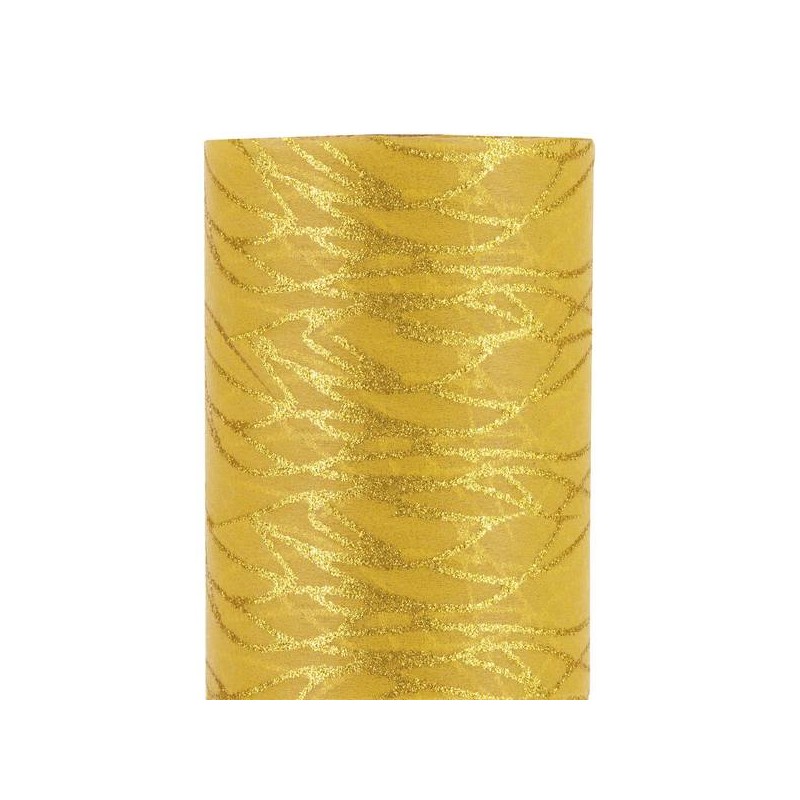 ROTOLO RUNNER TNT GLITTER mm75x9mt ORO