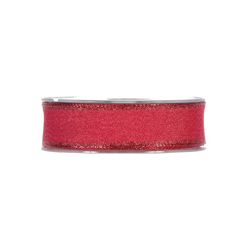 NASTRO SHINING CAGE mm25x20mt ROSSO