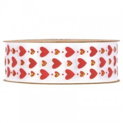 NASTRO LITTLE HEARTS mm25x10mt