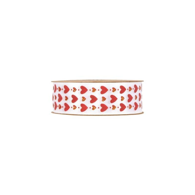 NASTRO LITTLE HEARTS mm25x10mt