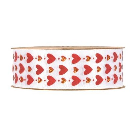 NASTRO LITTLE HEARTS mm25x10mt