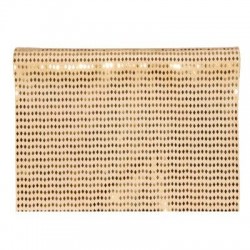 RUNNER VELVET GOLDEN RHOMBUS cm28x2,5mt ORO