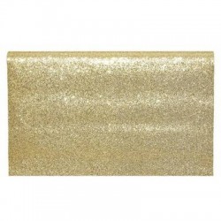 RUNNER AURORA CON MINI PAILLETES cm48x1,8mt ORO