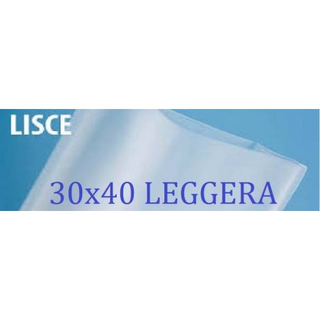 BUSTE SOTTOVUOTO LISCE C8 80MY MIS.30x40cm 100pz