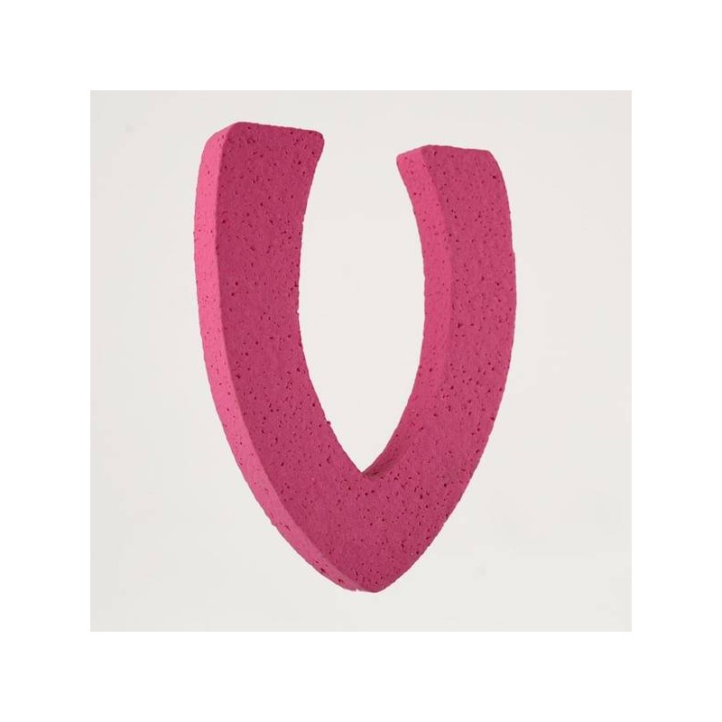 LETTERA POLISTIROLO PASTELLO mm120x90 V FUCSIA