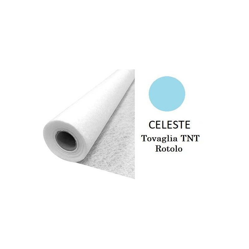 TOVAGLIA TNT ROTOLO H.140 CELESTE 7mt