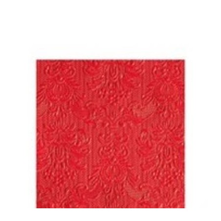 TOVAGLIOLI 25x25cm ELEGANCE RED 15pz