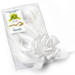 FIOCCO STRIP mm31 ø13cm 6800 01-BIANCO 30pz