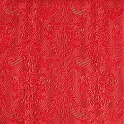 TOVAGLIOLI 33x33cm ELEGANCE RED 15pz