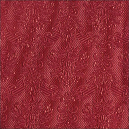 TOVAGLIOLI 33x33cm ELEGANCE DARK RED 20pz
