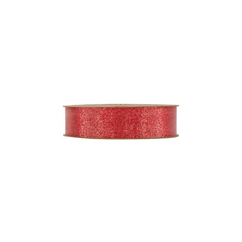 NASTRO HALO LUREX mm25x15mt ROSSO