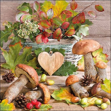 TOVAGLIOLI 33x33 WOODEN HEART 20pz