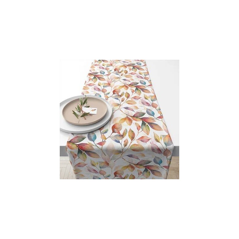 RUNNER 40x150cm FOGLIE COLORATE