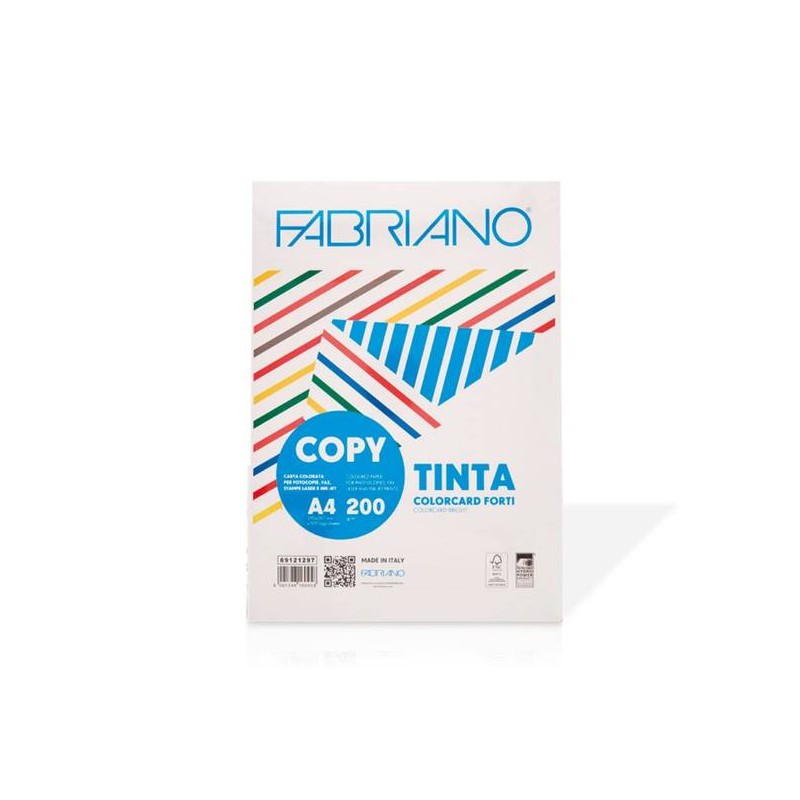 RISMA COPYTINTA A4 100fg 200gr COLORI FORTI ASS.TI