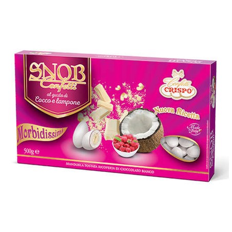 CONFETTI SNOB COCCO & LAMPONE 500gr