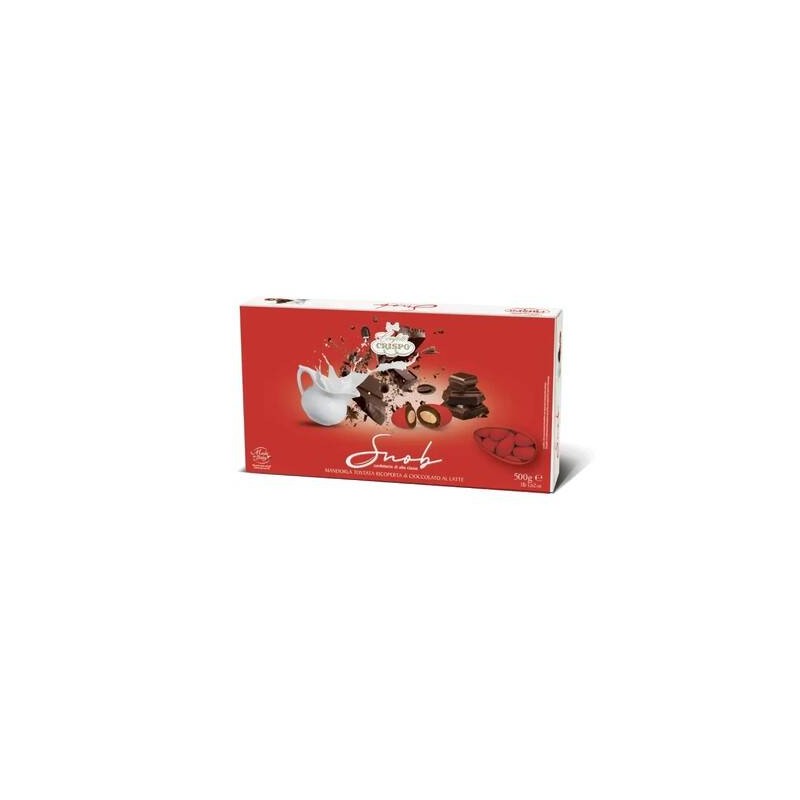 CONFETTI SNOB CIOCCOLATO AL LATTE ROSSO 500gr