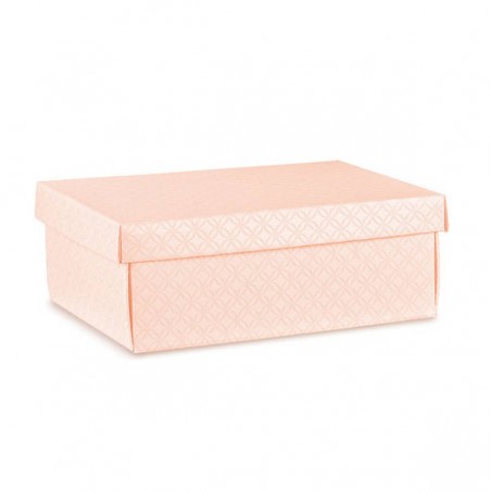 SCATOLE F/COP EASY 38x26x13cm MATELASSè ROSA