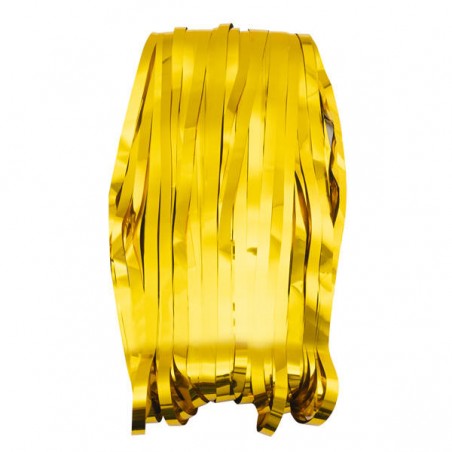 DECORAZIONE FRANGE FOIL METAL ORO 1x2,5cm
