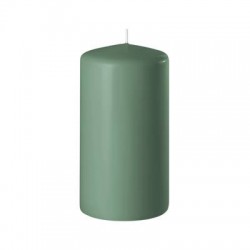 CANDELA MOCCOLO 10x7cm VERDE SMERALDO