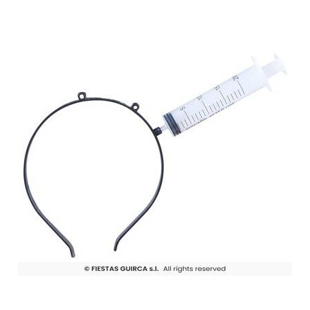 CERCHIETTO CON SIRINGA 14cm