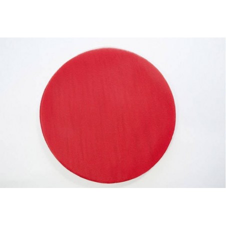 DISCHI TULLE ø23 TONDI COLOR ROSSO 50pz