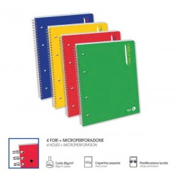 QUADERNO SPIRALATO MAXI 140fg 70gr RIG. 5mm BM