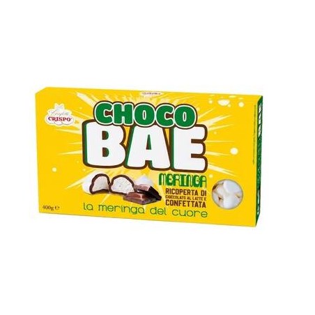 CONFETTI CHOCO BAE MERINGA RICOPERTA DI CIOCCOLATO AL LATTE E CONFETTATA 400gr