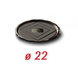 VASSOIO MEDORO N.T. ø22 NERO