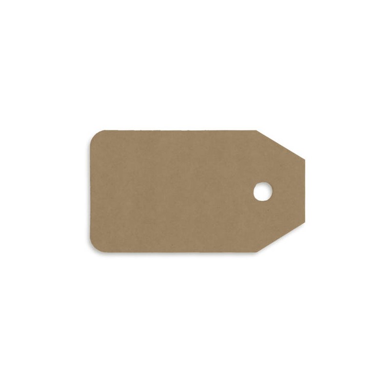 TARGHETTA TAG 70x40cm AVANA 160pz