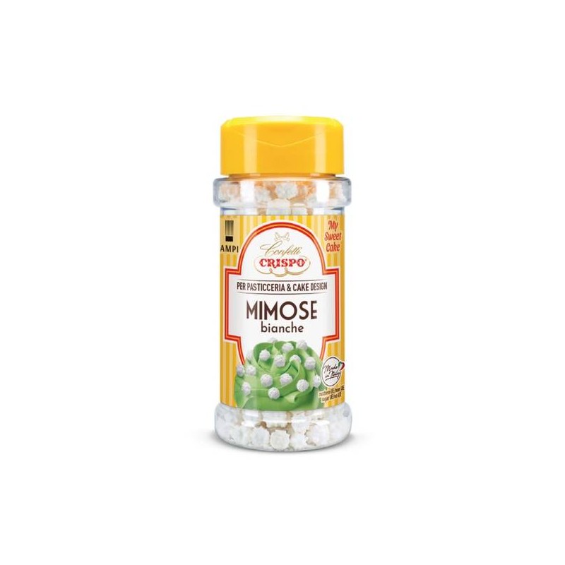 MIMOSE DI ZUCCHERO BIANCHE 60gr
