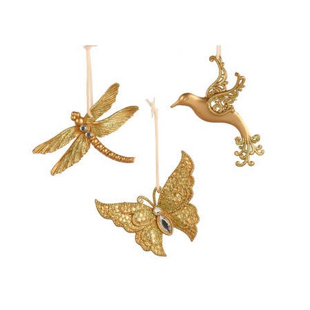 FIGURE DA APPENDERE COLORE ORO 1pz