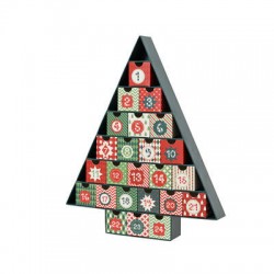 CALENDARIO DELL'AVVENTO A FORMA ALBERO 39x32,5cm