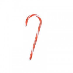 CANDY CANE PLASTICA  H.33,5cm 1pz