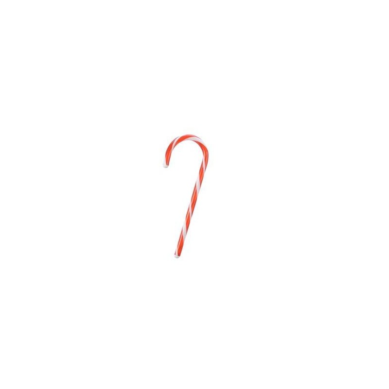 CANDY CANE PLASTICA  H.33,5cm 1pz