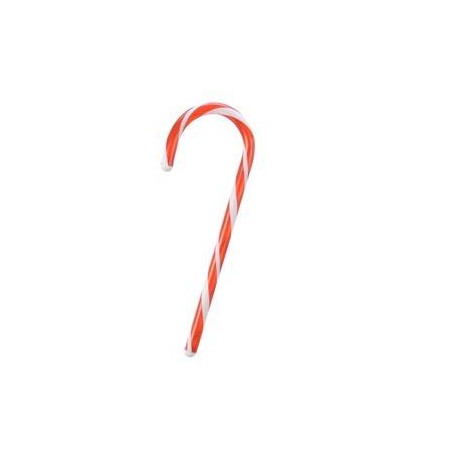 CANDY CANE PLASTICA  H.33,5cm 1pz