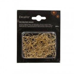 GANCI ORO PER PALLINE H.3,5cm 100pz