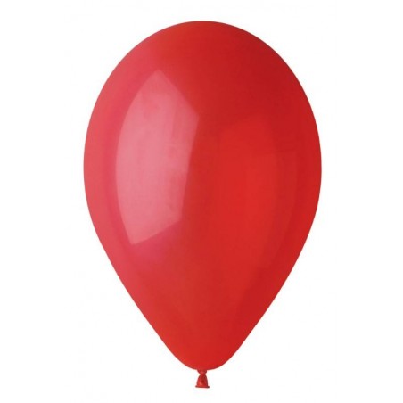 PALLONCINI LATTICE MEDIUM 10 26cm 100pz ROSSO