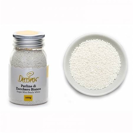 PERLINE DI ZUCCHERO 100gr BIANCO