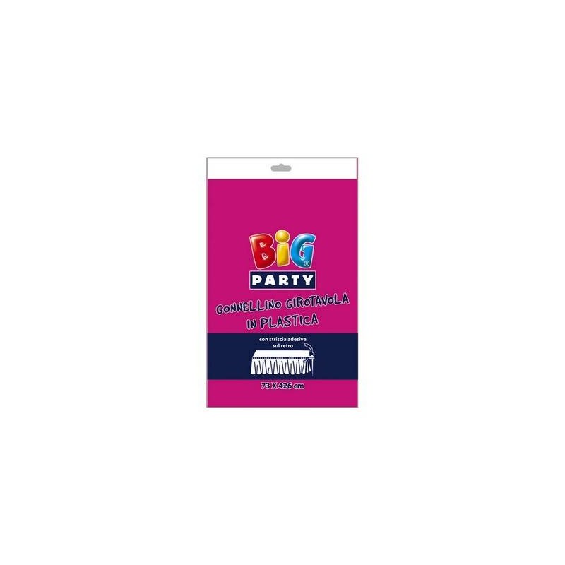 GONNA TAVOLO FUCSIA TABLESKIRT 73x426cm