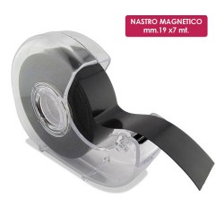 NASTRO ADESIVO MAGNETICO mm.19x7mt C/DIISPENSER
