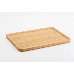 VASSOIO RETTANGOLARE 30x22x1,5cm BAMBOO