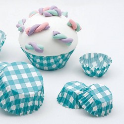 PIROTTINI IN CARTA TEATIME AZZURRO 3x2cm 100pz