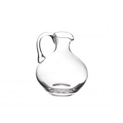 PORTA TEALIGHT 2 FUOCHI VETRO H.6,5cm ø18cm