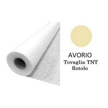 TOVAGLIA TNT ROTOLO H.140 AVORIO 50mt