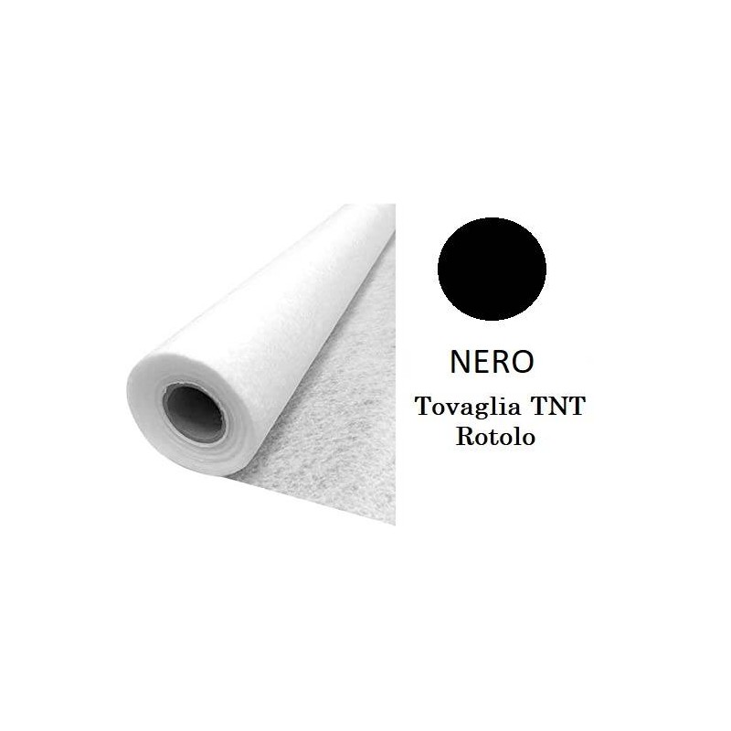 TOVAGLIA TNT ROTOLO H.140 NERO 7mt