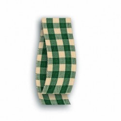 RONDELLA NASTRO 221 mm30x15mt SCOZZESE VERDE 09