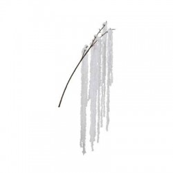 RAMO PENDENDTE GHIACCIATO BIANCO H.80cm